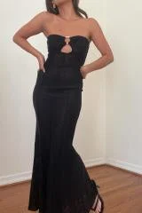 Loralie Maxi Dress Fashionable High-Waist Maxi Dress