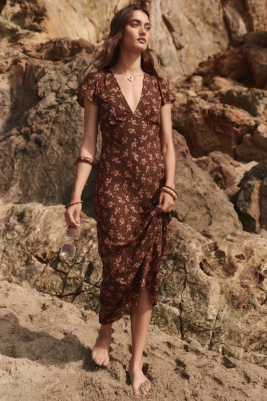 SPELL • SUNSHINE BANDIT Melody Bias Maxi Dress Stylish Longline Maxi Dress