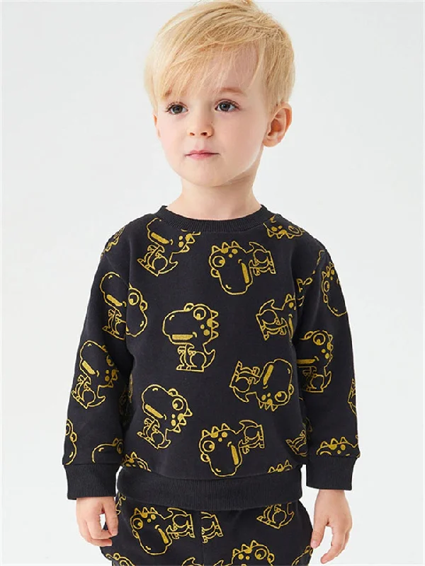 hoombox Boys' Long Sleeve Cartoon Round Neck Sweatshirt Handmade Hand-knitted Hand-woven hoombox Boys' Long Sleeve Cartoon Round Neck Sweatshirt Handmade Hand-knitted Hand-woven