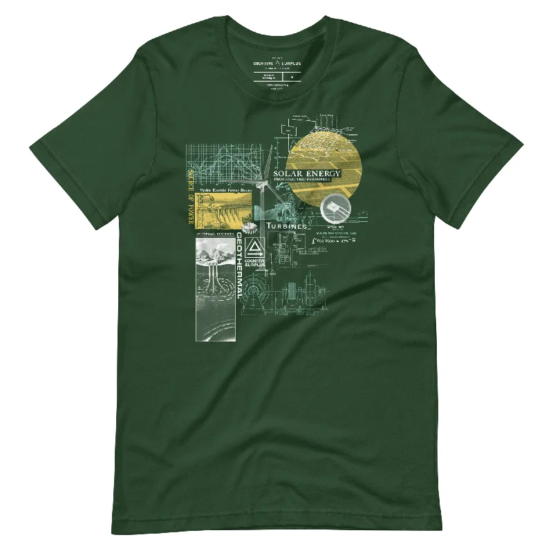 Clean Energy Graphic Tee Houndstooth Herringbone Solid