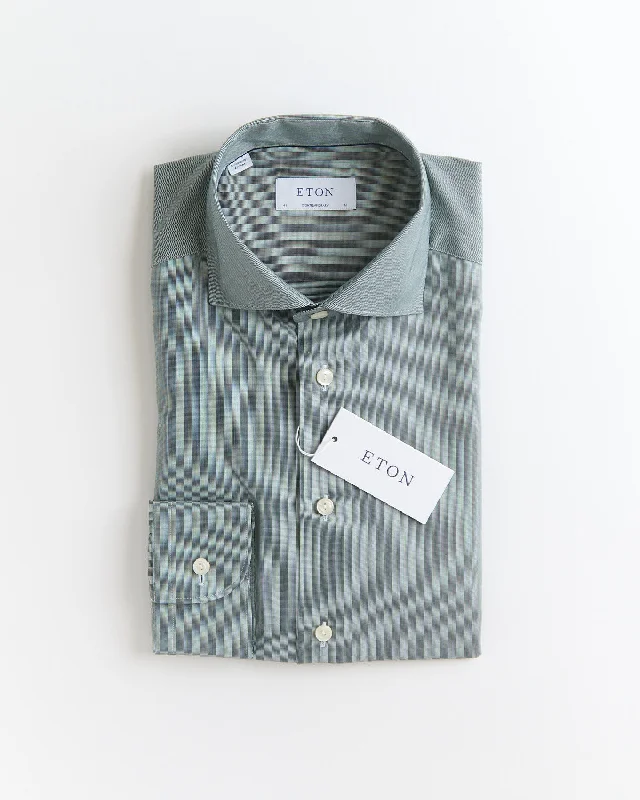 Signature Oxford Contemporary Shirt Welt Pockets Slit Pockets