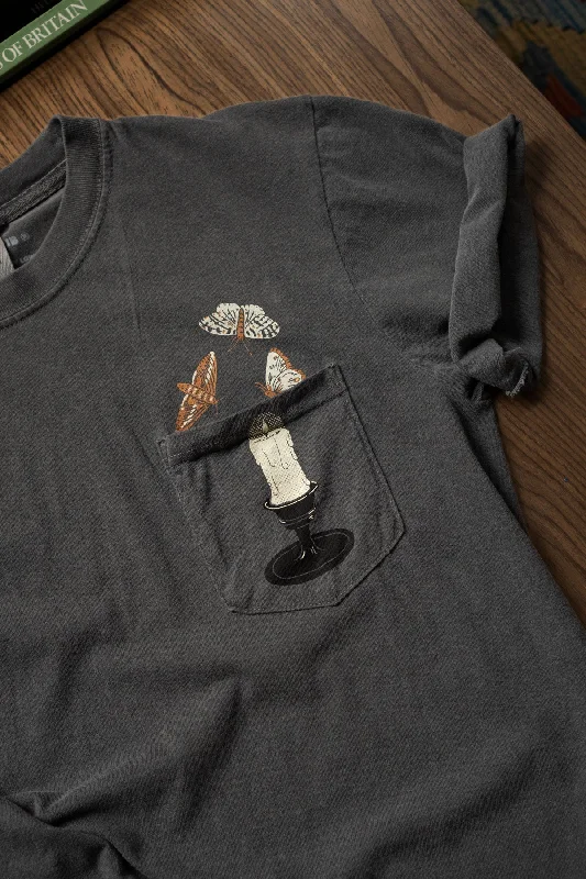 Fatal Attraction Pocket Tee Mesh Canvas Denim