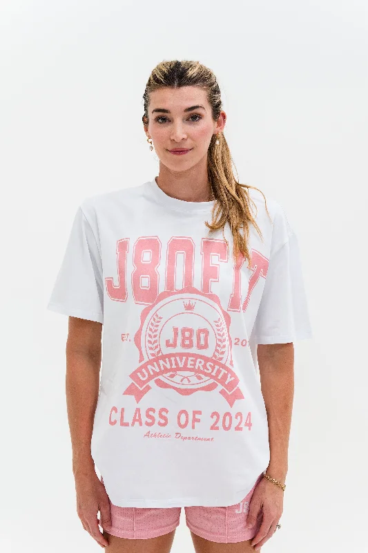 J80 Uni. Graphic Tee Welt Pockets Slit Pockets Flap Pockets