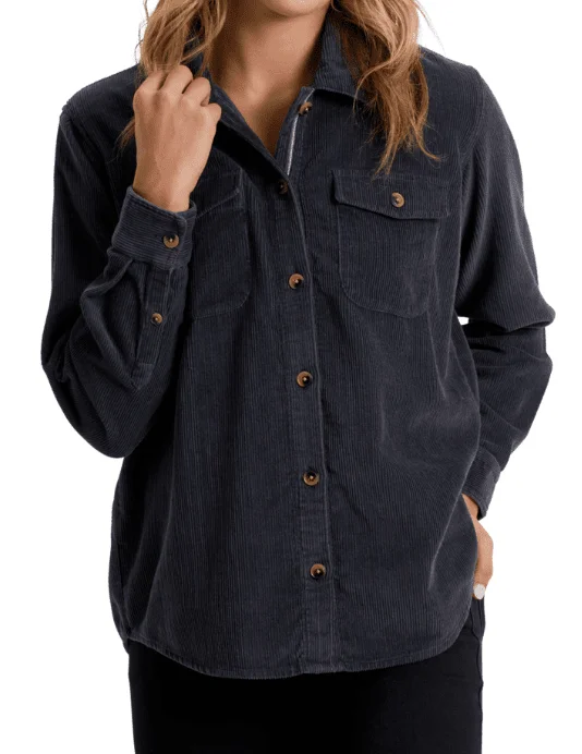 Kuhl Women's Tallula Cord Shirt Houndstooth Herringbone Solid
