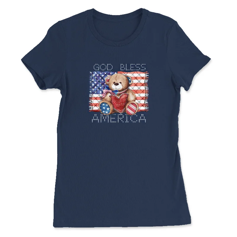 American Teddy T-Shirt Chenille Blend Fleece Blend Nylon Blend