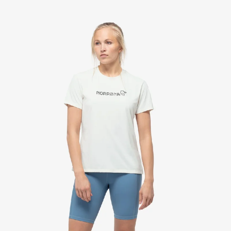 Norrøna Tech T-Shirt Women's Graphic Embroidered Appliqued