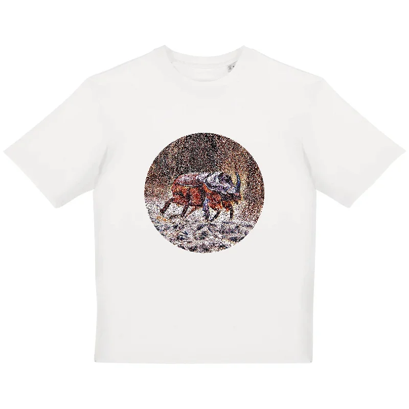 O.nasicornis | T-shirt Urbain Oversize Fleece Nylon Spandex