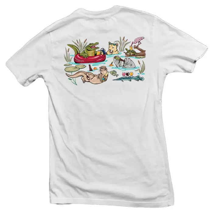 Party Animals Unisex T-Shirt Thin T-Shirt Open Front Quick Dry