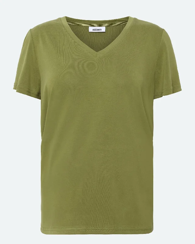 Rynih 0281 T-shirt - Avocado Mesh Fabric Canvas Fabric Denim Fabric