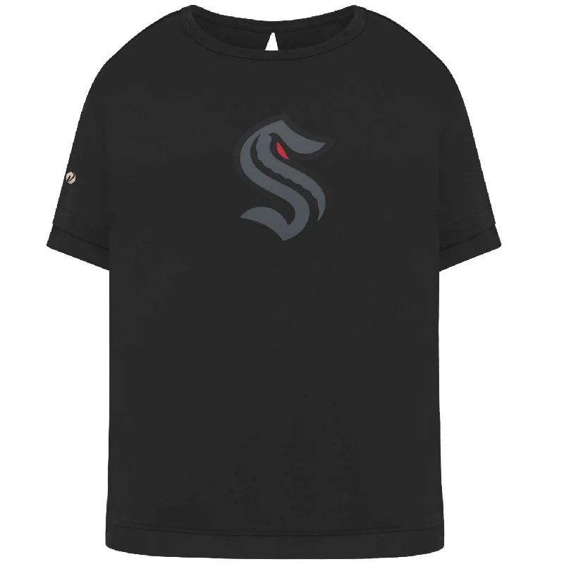 Seattle Kraken Levelwear Womens Red Eye Black Tulip Tee Mesh Blend Leather Blend Suede Blend Seattle Kraken Levelwear Womens Red Eye Black Tulip Tee Mesh Blend Leather Blend Suede Blend
