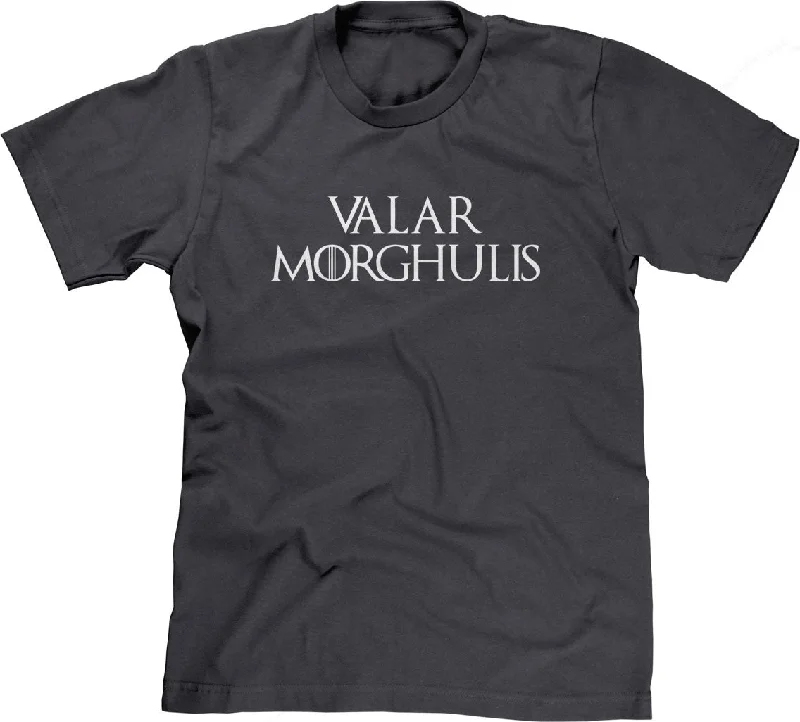 Valar Morghulis T-Shirt Thin T-Shirt Open Front Quick Dry
