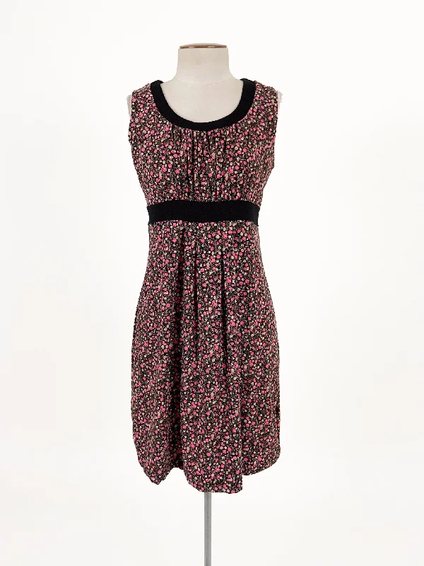 107F | Multicoloured Casual Dress | Size S