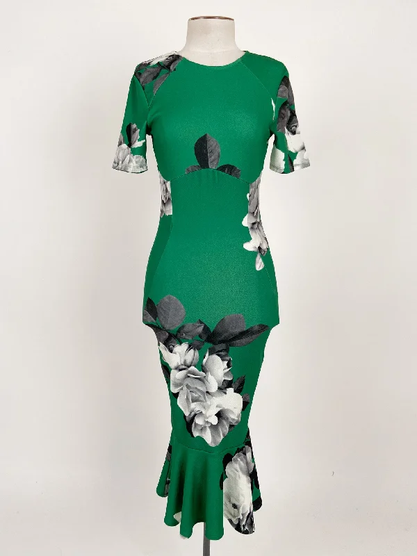 ASOS | Green Cocktail Dress | Size 8
