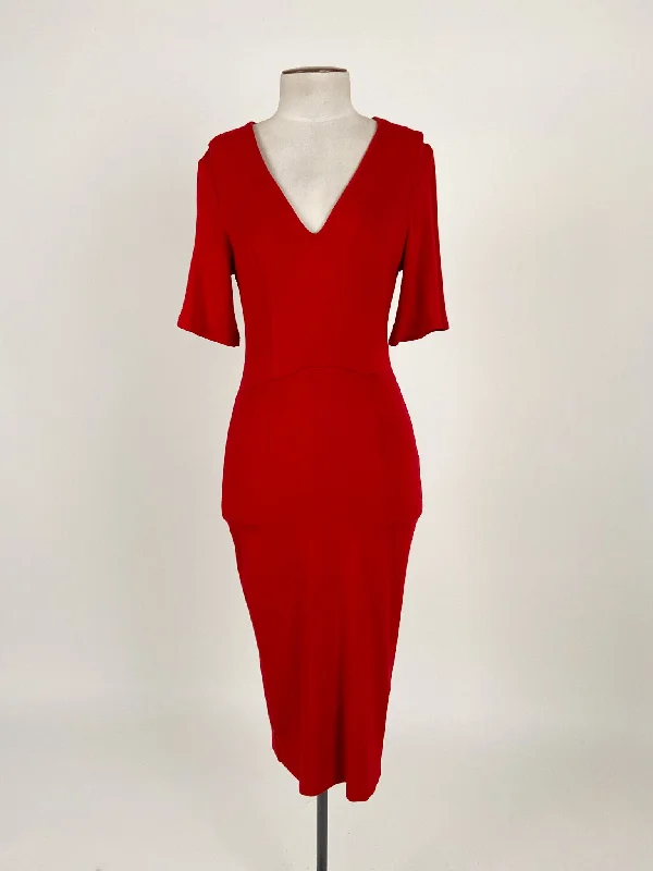ASOS | Red Cocktail Dress | Size 8