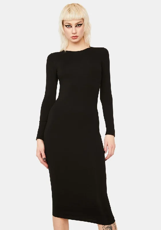 Cracking Up Cut Out Dress