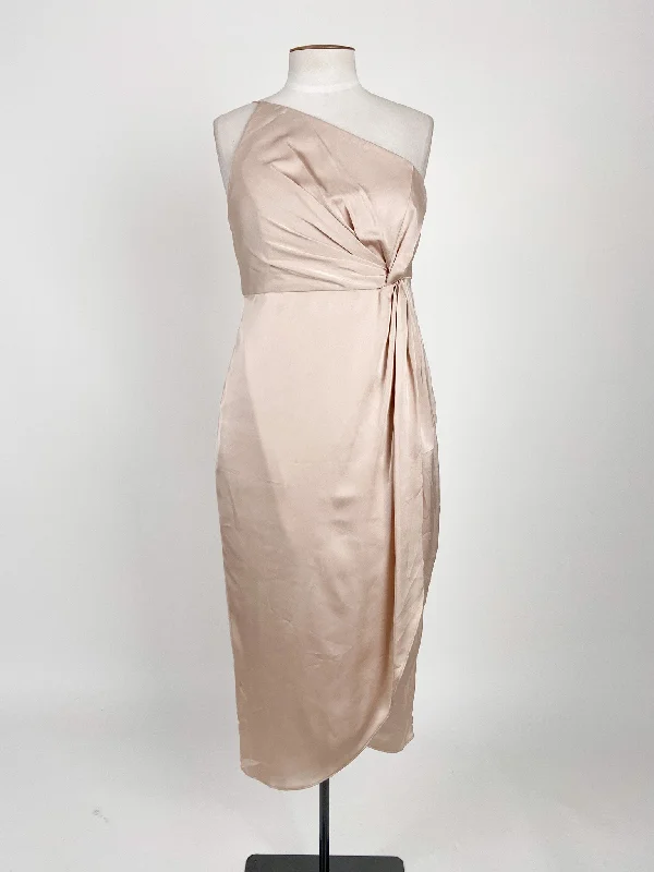 Forever New | Beige Cocktail/Formal Dress | Size 12