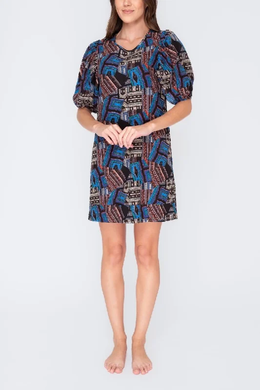 LIV DRESS (Blue)