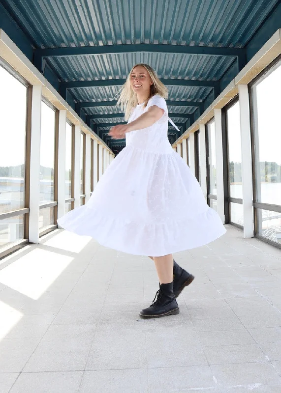 Lush Dress Brode White
