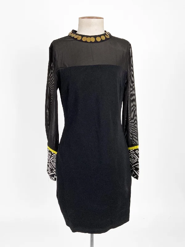 Natasha Gan | Black Cocktail Dress | Size 12