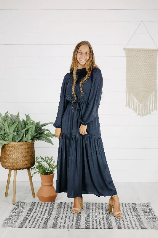 Neiva Dress - Navy