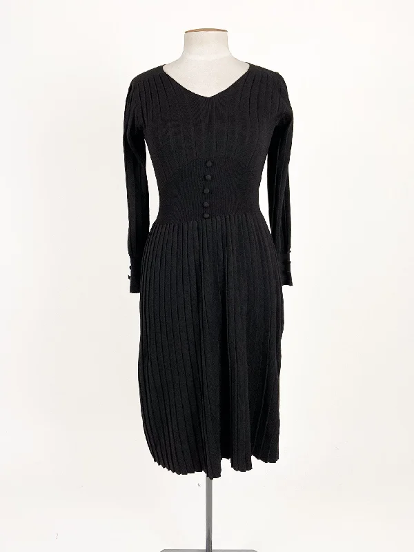 Poshhhhhh | Black Casual Dress | Size M