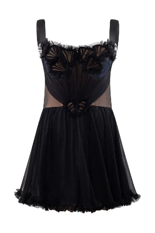ROCKNROLLA DENIM DRESS