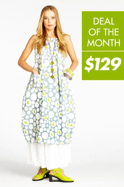 Sun Dress in Star Bellini Carnaby