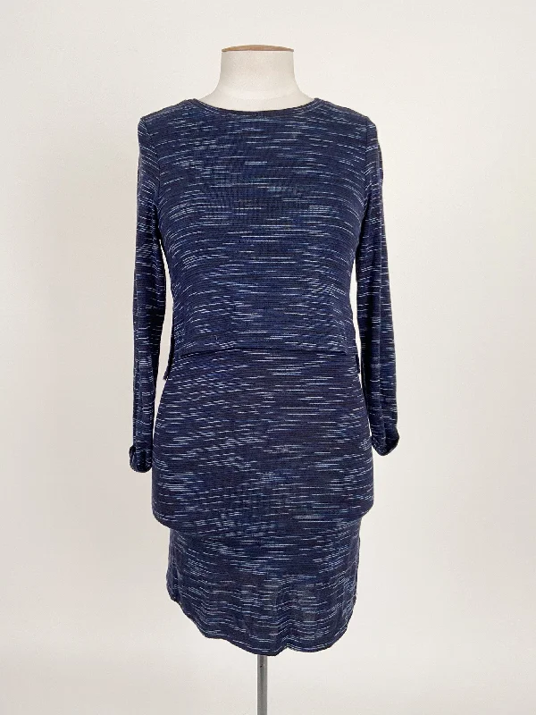 Topshop | Navy Casual Dress | Size 8