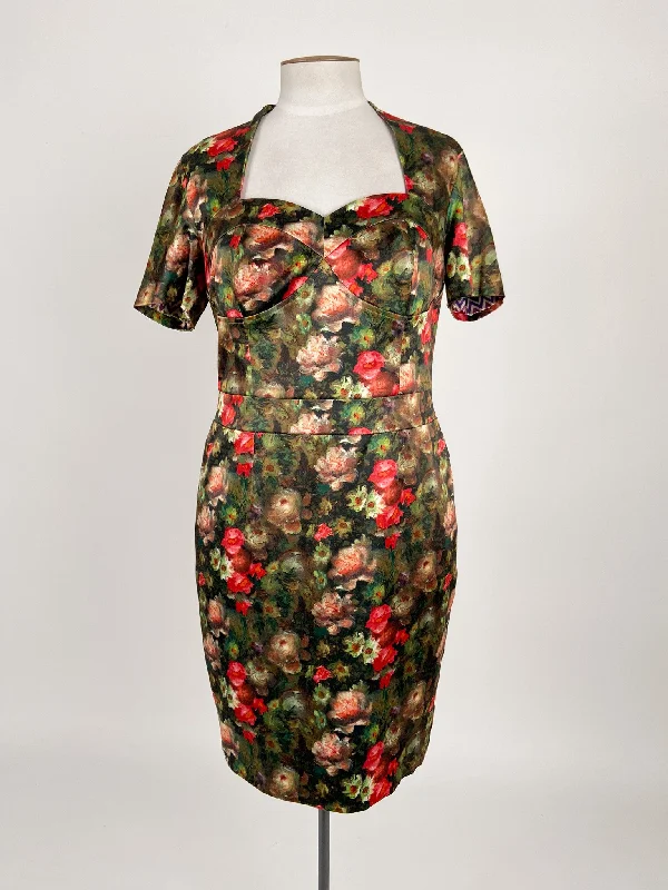 World | Multicoloured Cocktail/Formal Dress | Size L