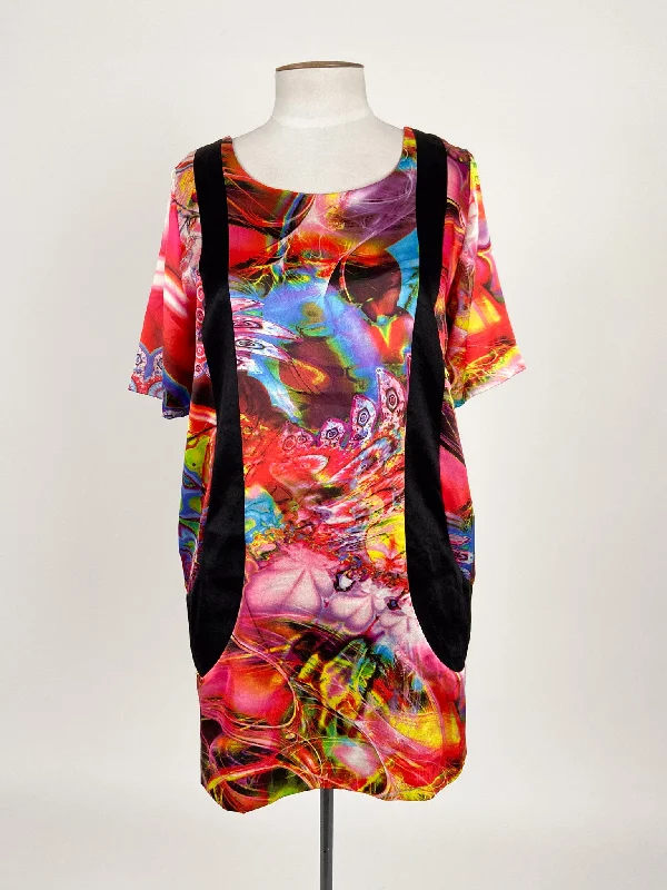 World New Zealand et 2011 | Multicoloured Cocktail Dress | Size L