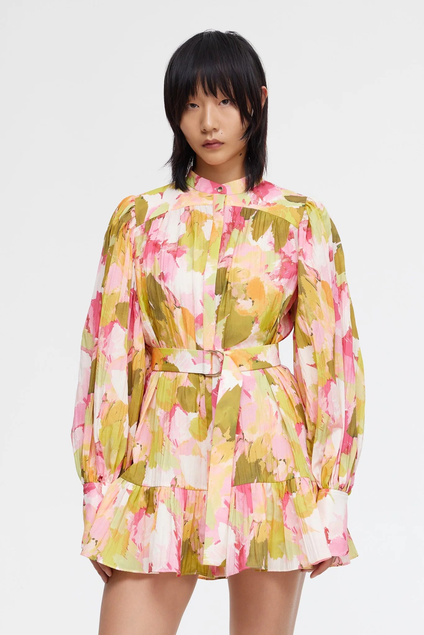 Acler Abbeywood  mini dress Cozy Long Sleeve Mini Dress