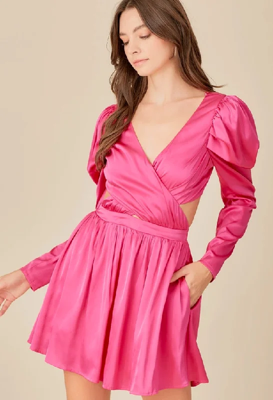 Alexis Mini Dress Fashionable Mini Dress with Frills