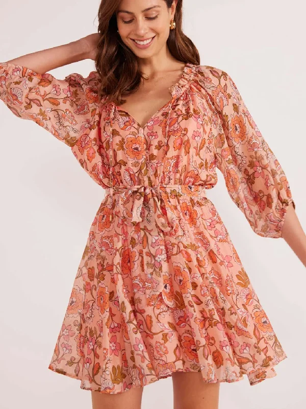 Peach Floral