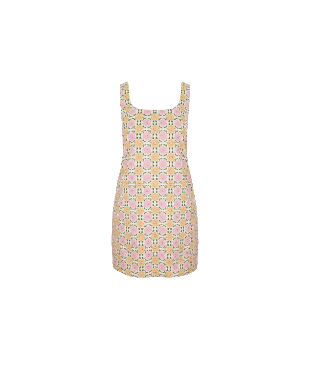 CECE TUNIC MINI DRESS MOSAIC Classic Solid Mini Dress
