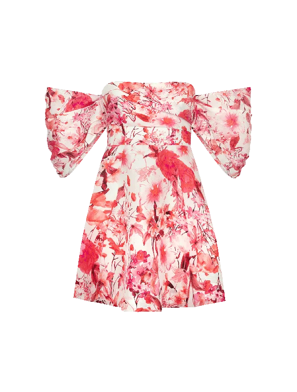 DAHLIA MINI DRESS Cozy Jersey Mini Dress