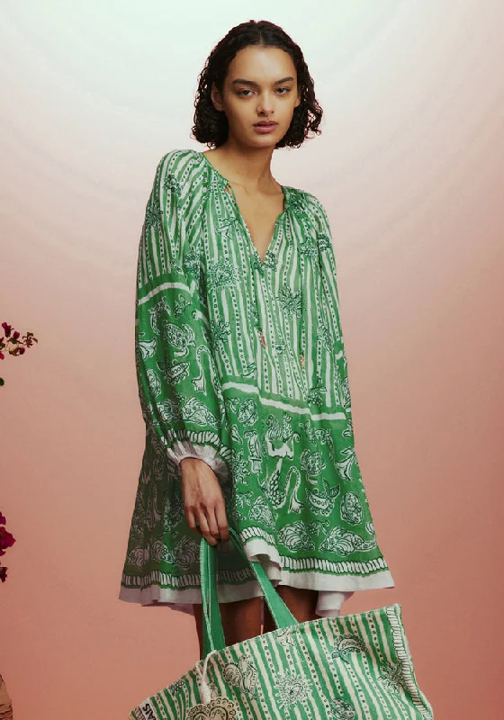 Lula Mini Dress Stylish Puff Sleeve Mini Dress