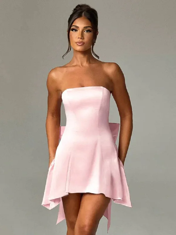 Monique Mini Dress Stylish Short-Sleeve Mini Dress