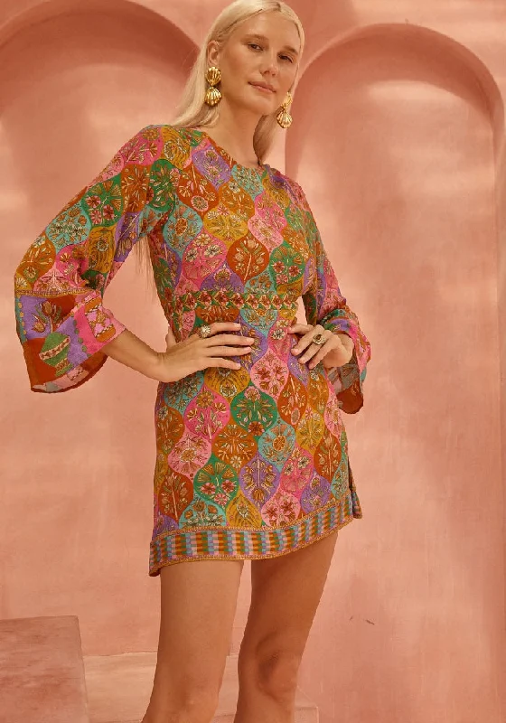 Quincey Mini Dress - Kasbah Comfortable Bodycon Mini Dress