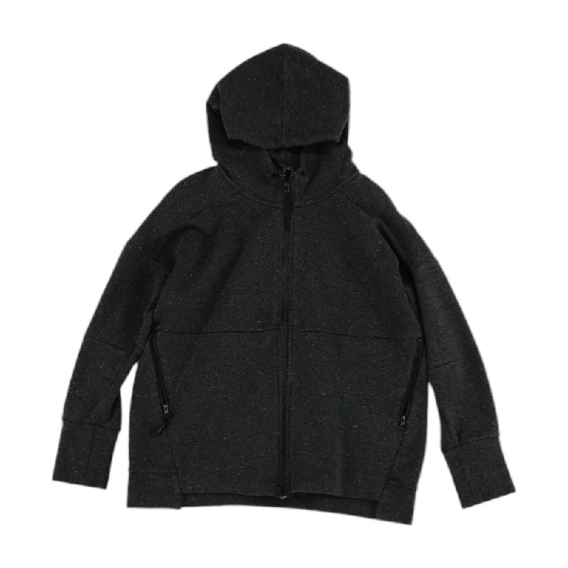 Black Misc Jacket Front Pockets Side Pockets Patch Pockets