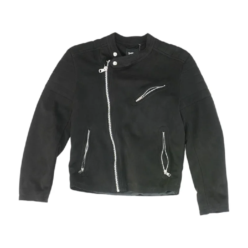 Black Solid Jacket Chenille Jacket Brocade Jacket Lace Jacket