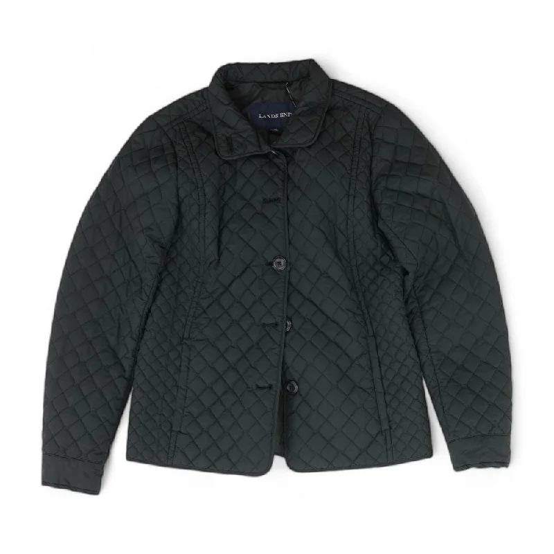 Black Solid Jacket Fleece Jacket Down Jacket Feather Jacket