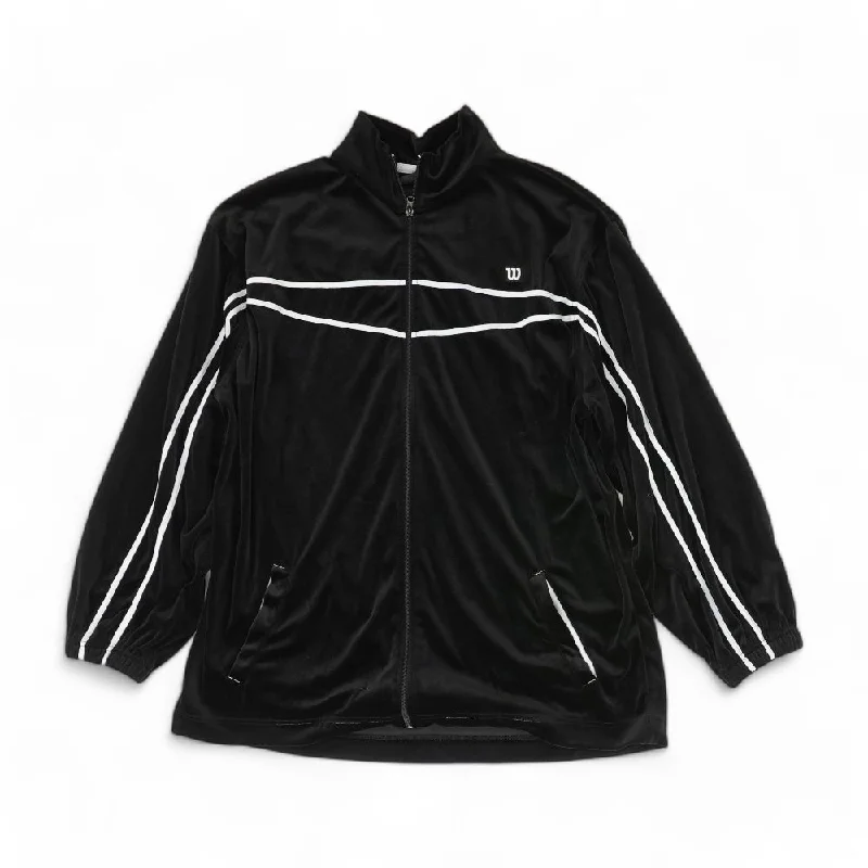 Black Solid Jacket Cotton Jacket Linen Jacket Terry Jacket