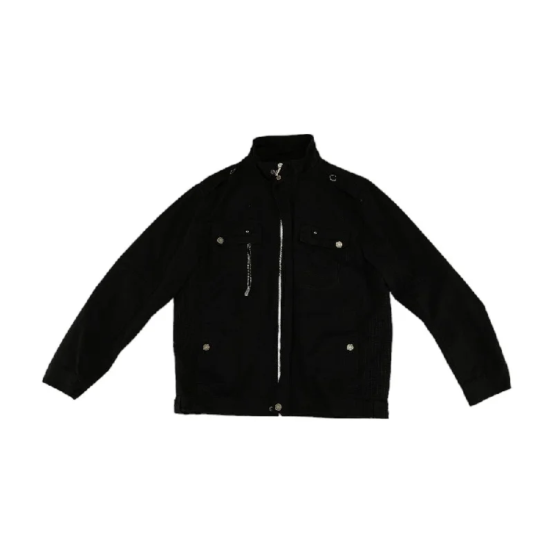 Black Solid Lightweight Jacket Herringbone Jacket Houndstooth Jacket Plaid Jacket