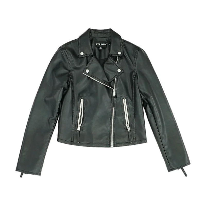 Black Solid Lightweight Jacket Appliqued Jacket Beaded Jacket Sequined Jacket