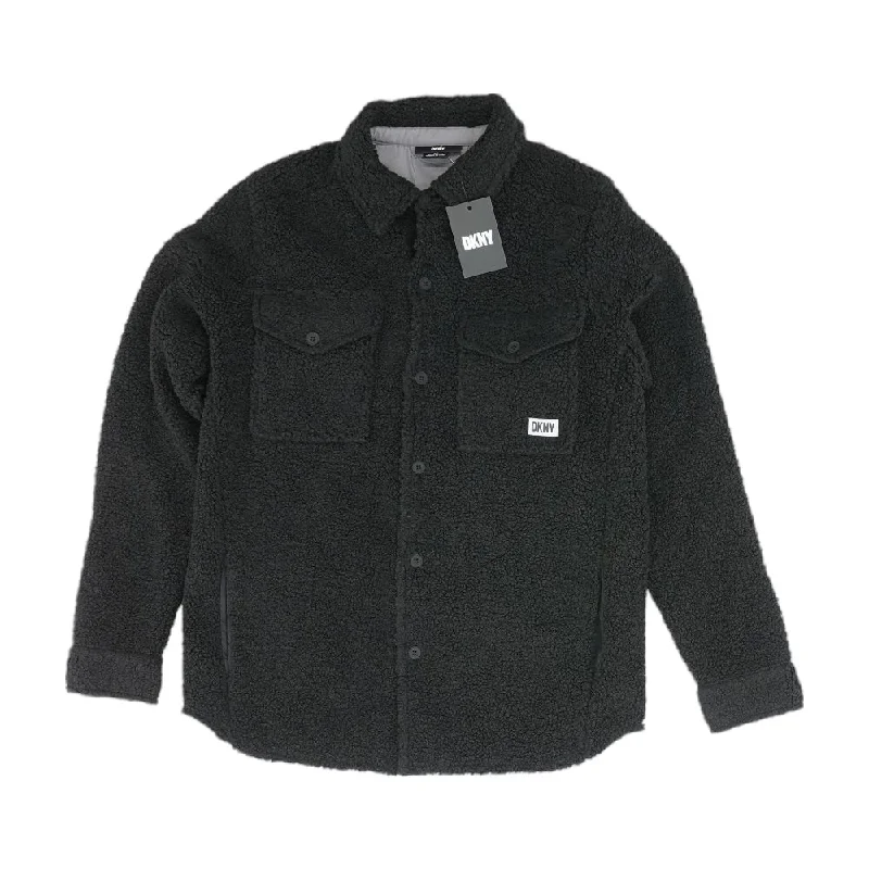 Black Solid Lightweight Jacket Jacket Blazer Coat