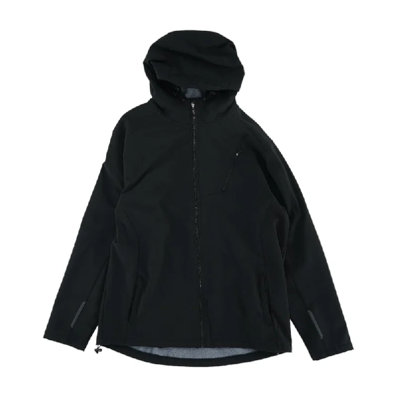 Black Solid Lightweight Jacket Satin Jacket Silk Jacket Chiffon Jacket