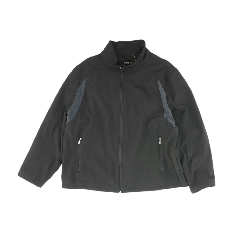 Black Solid Lightweight Jacket Belted Jacket Elasticated Jacket Padded Jacket