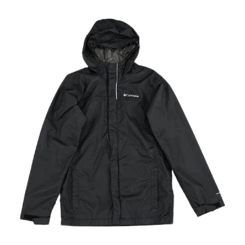 Black Solid Lightweight Jacket One-Shoulder Jacket Off-the-Shoulder Jacket Asymmetrical Jacket