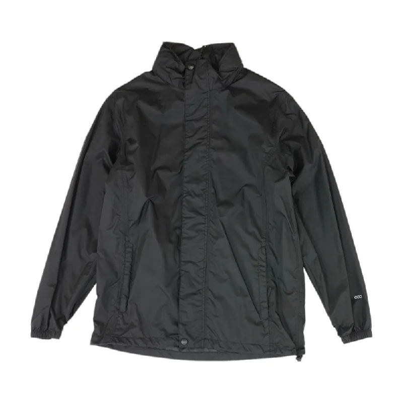 Black Solid Lightweight Jacket Denim Jacket Leather Jacket Suede Jacket