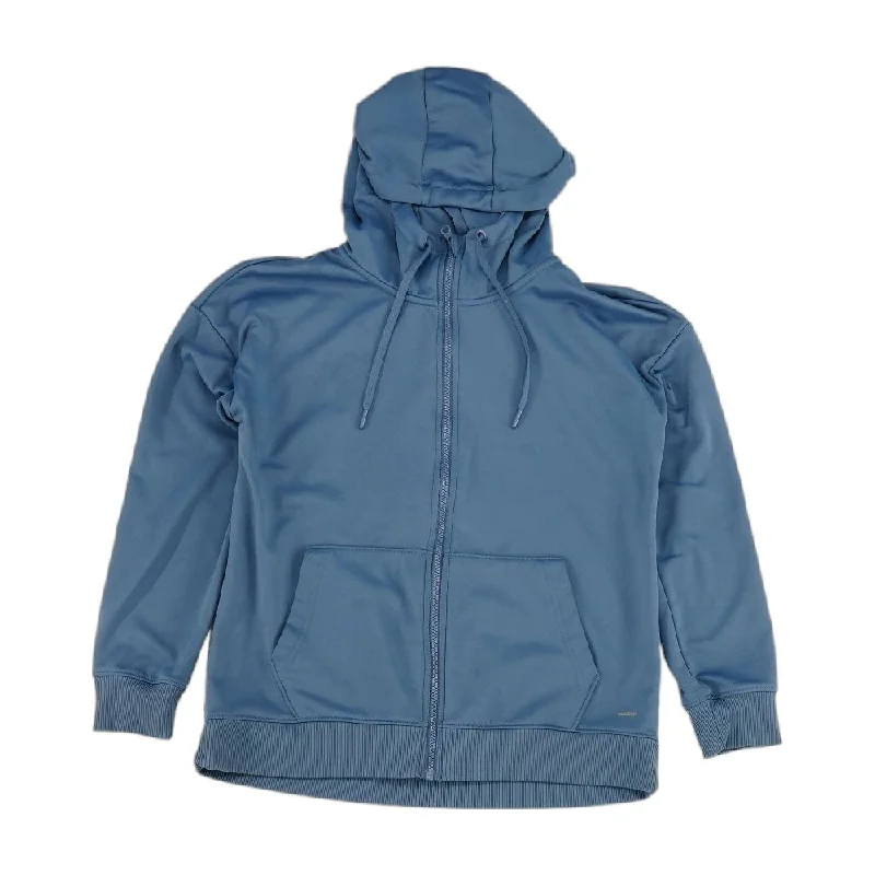 Blue Solid Lightweight Jacket Embroidered Jacket Appliqued Jacket Beaded Jacket
